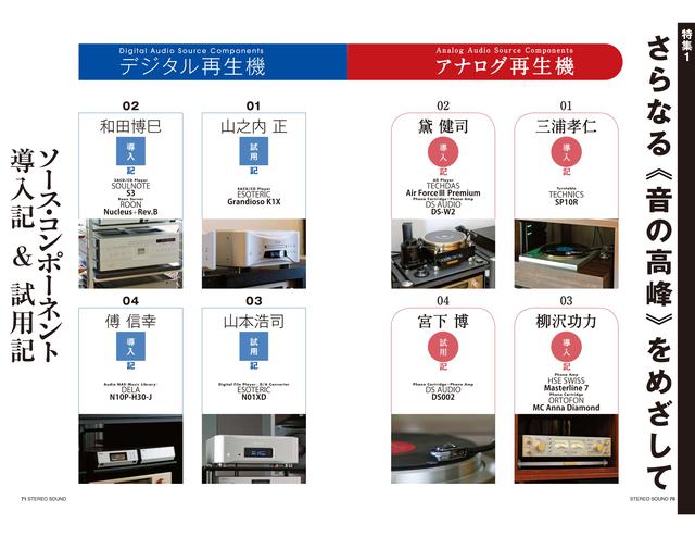 画像1: 特集1 さらなる《音の高峰》をめざして ソース・コンポーネント導入記&試用記