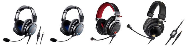 画像: 左から「ATH-G1」「ATH-G1WL」「ATH-PDG1a/ATH-PDG1」「ATH-PG1」(ATH-PG1は生産完了品)
