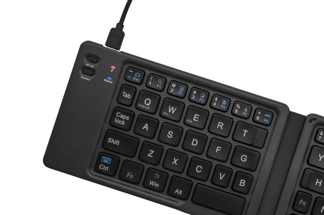 画像: オウルテックから、二つ折りのスタイリッシュなワイヤレスキーボード「OWL-BTKB6501」登場。デバイスに合わせてキーの最適化も可