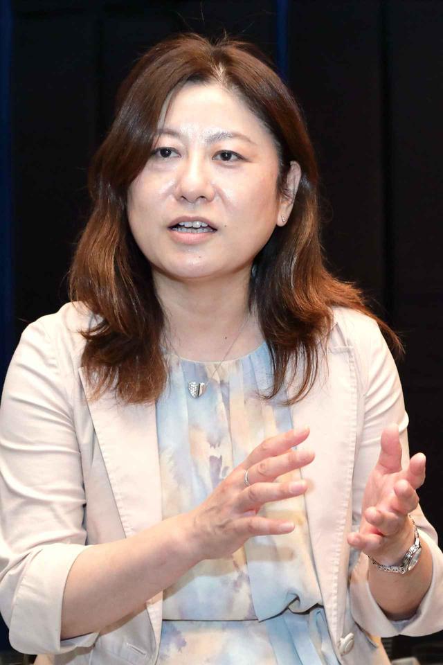 画像: 市場企画部 コミュニケーショングループ アシスタントマネージャー 早川厚子さん