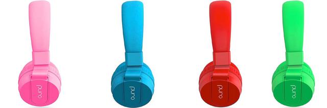 画像1: Puro Sound Labsから、子供の耳を守る音量制限機能付きヘッドホン「PuroBasic」が発売。4色のパステル―カラー仕上げ
