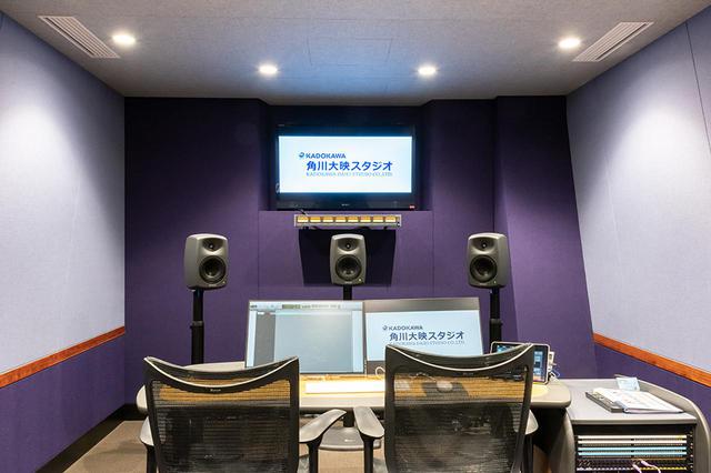 画像: 7.1ch対応のサウンド編集室も3部屋あり。ここでは映画やドラマの細かい音をどのように再現するかなどの作業が行われている