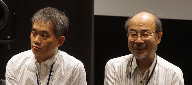 画像: 取材に協力いただいた、株式会社WOWOW 技術局 技術企画部長 福田賢治さん(左)と、技術局 エグゼクティブ・クリエイター/博士 入交英雄さん(右)