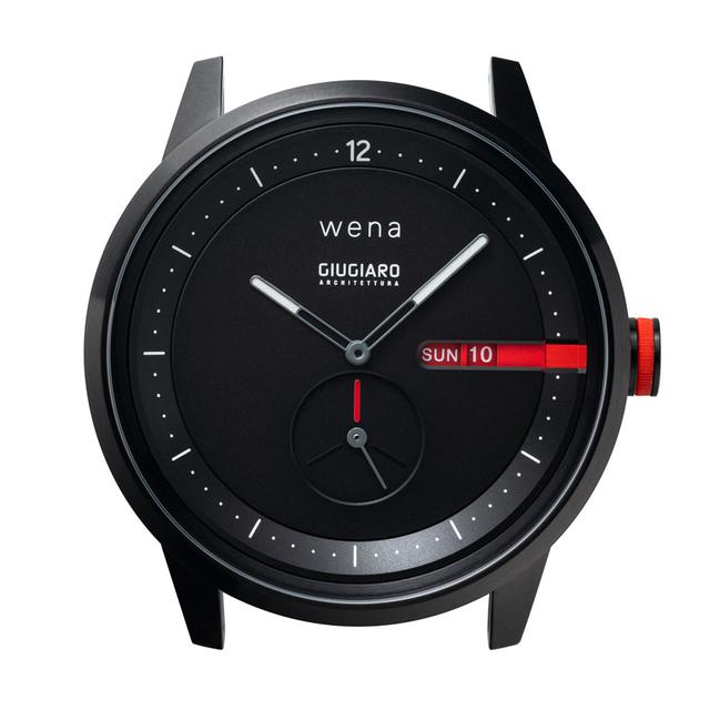 画像: 「wena head designed by Giugiaro Architettura」。価格はオープンで、写真のブラックは、想定価格¥59,000前後