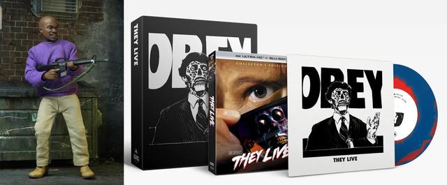 画像: DELUXE OFFER: THEY LIVE + Poster + Exclusive Vinyl + Exclusive NECA Action Figure - $94.99
