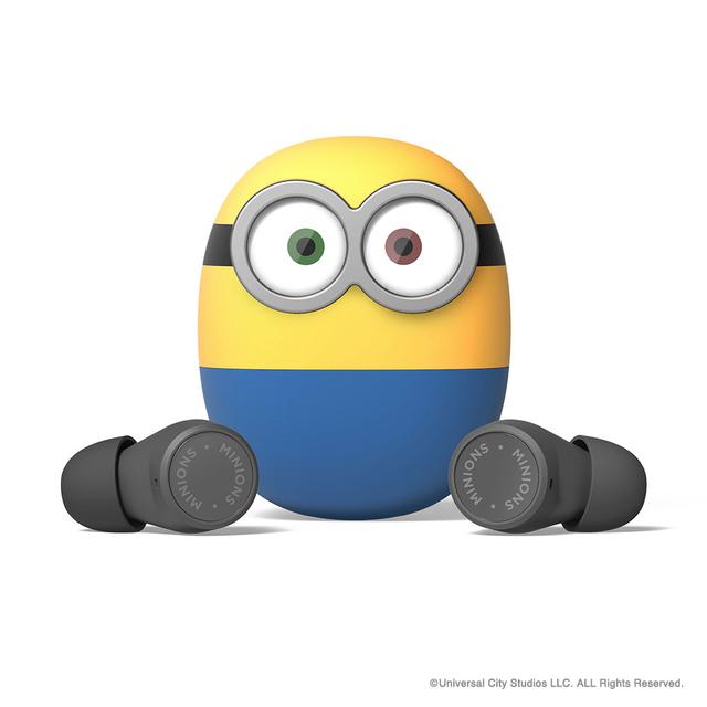 画像1: IRIVER、ミニオンズとコラボした完全ワイヤレスイヤホン「MINIONS WIRELESS EARBUDS」を10月30日に発売。ミニオンの音声ガイダンス搭載!