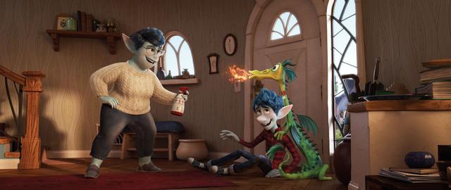 画像3: ディズニー&ピクサーが贈る『2分の1の魔法』が、12月16日にMovieNEX、4K UHD MovieNEXで登場。11月18日には先行デジタル配信開始