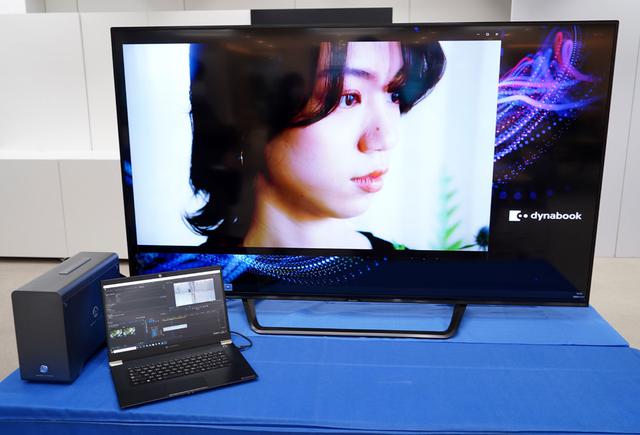 画像: ▲4K液晶を搭載したノートパソコン「Z95」とGPU Boxがセット。映像編集ソフトは別売りだ(ディスプレイも別売り)