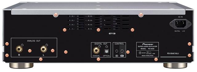画像2: パイオニア、MQA-CDの再生に対応したSACD/CDプレーヤー「PD-50AE」を発売。上位モデル「PD-70AE」の高音質設計や電源回路を踏襲