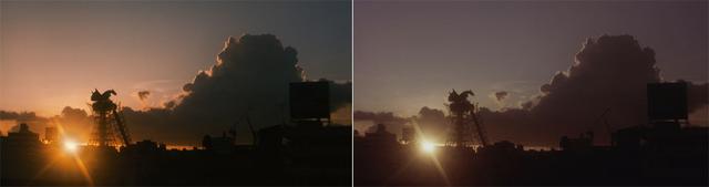 画像2: ▲左は今回の4K/HDR映像。右は旧BD映像(2K/SDR)