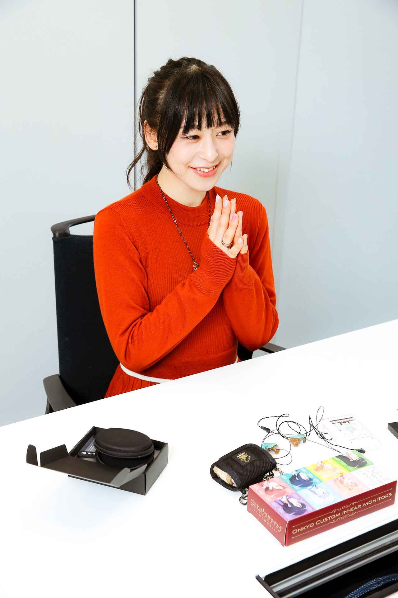 画像15: ぐーもる!人気アニメ「ごちうさ」マヤを演じた声優・徳井青空さんが、ごちうさ仕様のオンキヨーカスタムIEMを作成。 「ボーカルが浮き立って希望通りのサウンドが楽しめました。大満足です!」(徳井)