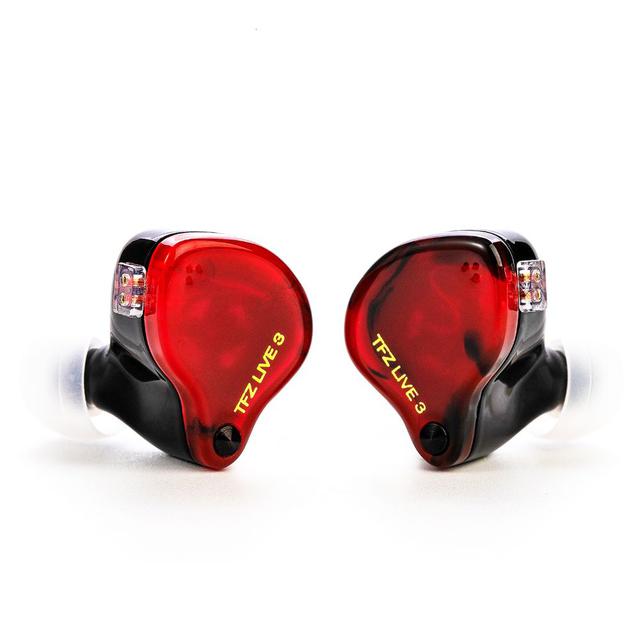 画像2: TFZ、グラフェンドライバー搭載の有線イヤホン「LIVE3」を発売。大理石風フェイスプレートで耳元をおしゃれに