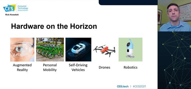 画像: Consumer Adoption of New Hardware Conference Session Thursday, January 14。これからの流行り物の指南