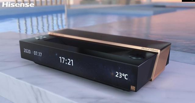 画像: ハイセンスのレーザーテレビのニューモデル