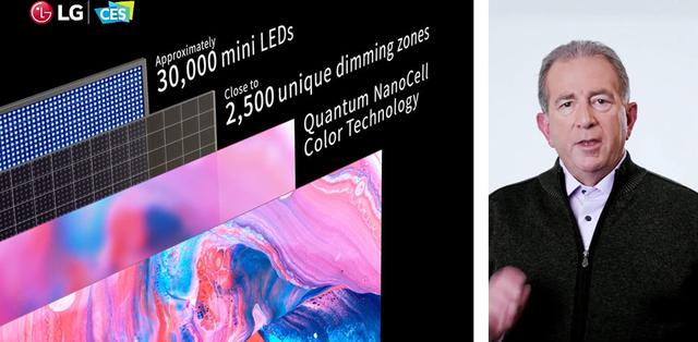 画像: LGエレクトロニクスは「QNED Mini LED TV」を紹介。30,000のLED、2,500のエリア数