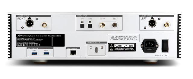 画像2: Aurender、アナログ出力端子搭載のデジタルミュージックプレーヤーのフラッグシップモデル「A30」を1月29日に発売。価格は216万8000円!