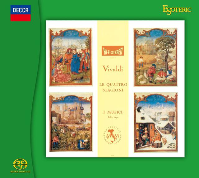 画像: イ・ムジチ合奏団 ■品番:ESSD-90238 ■仕様:Super Audio CDハイブリッド ■価格:¥3,611(税別) ■レーベル:英DECCA(蘭PHILIPS) ■音源提供:ユニバーサルミュージック合同会社 ■ジャンル:協奏曲 www.stereosound-store.jp