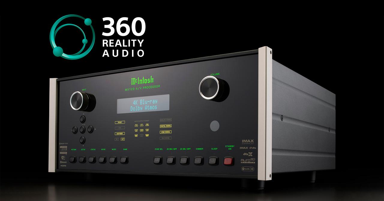 画像: MX123 A/V Processor Receives Support for Sony's 360 Reality Audio