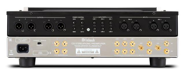 画像2: McIntosh、70周年記念モデルの性能を受け継いだ最新真空管プリアンプ「C22 V」、およびオープンデザインの「C8」を発売