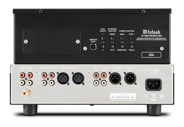 画像4: McIntosh、70周年記念モデルの性能を受け継いだ最新真空管プリアンプ「C22 V」、およびオープンデザインの「C8」を発売