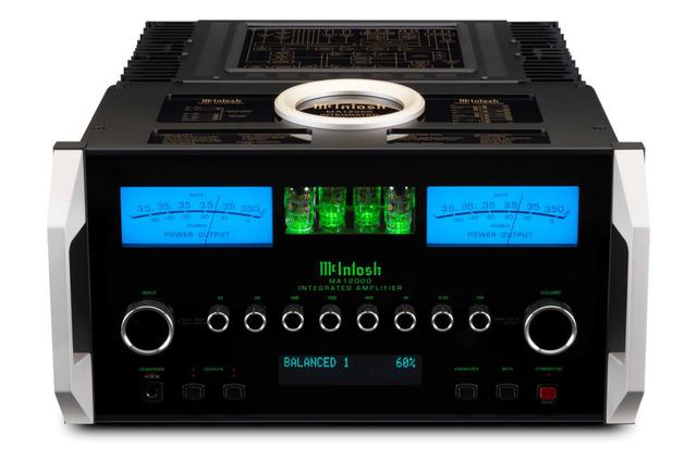 画像1: McIntosh、プリ部に「12AX7A」真空管を4使用したハイブリッド・インテグレーテッドアンプ「MA12000」を発売。デジタルコンテンツにも多彩に対応