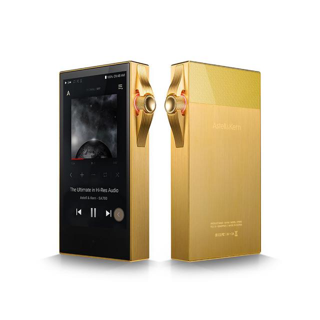画像1: Astell&Kern、ハイレゾDAP「SA700」のゴールドバージョン「SA700 VegasGold」を3月12日に発売。国内200台限定。149,980円