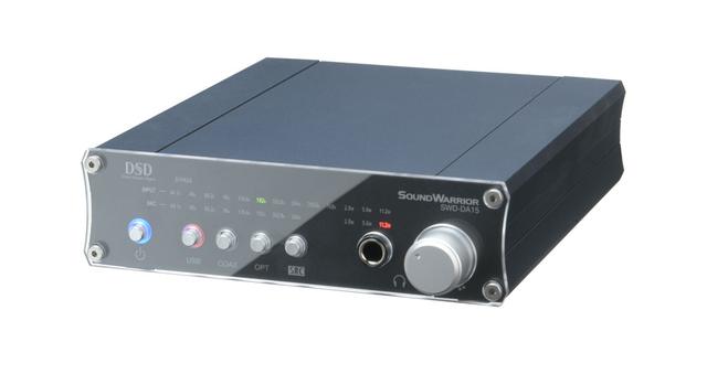 画像1: SOUND WARRIOR、デスクトップで手軽にハイレゾ再生。USB DAC「SWD-DA15」を3月5日に直販限定で発売