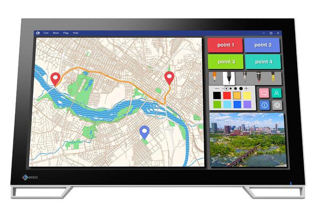 画像: EIZO、公共施設でのインターフェイスに便利な、10点マルチタッチ対応21.5型タッチパネル液晶モニター「DuraVision FDF2182WT」を5月に発売