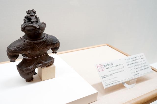 画像: ▲重要文化財「遮光器土偶」の本物