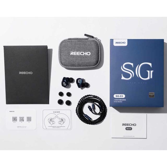 画像4: Reecho、重量感のあるアルミボディのユニバーサルIEM「SG-03」を4月10日に発売。ハイレゾ対応だけあって豊かな響き・余韻が印象的