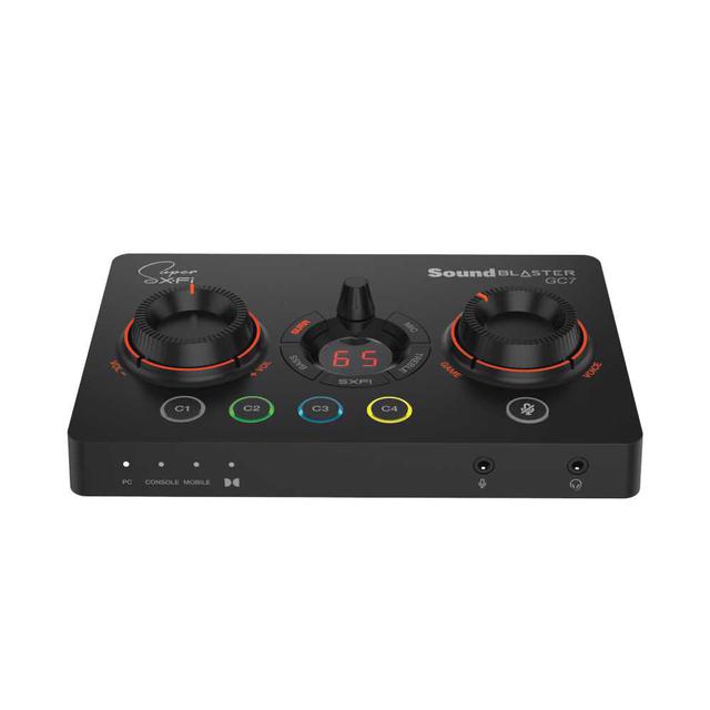 画像1: クリエイティブメディア、ゲームプレイを快適・簡単・高音質に楽しめるゲーミングUSB DACアンプ「Sound Blaster GC7」を4月中旬に発売