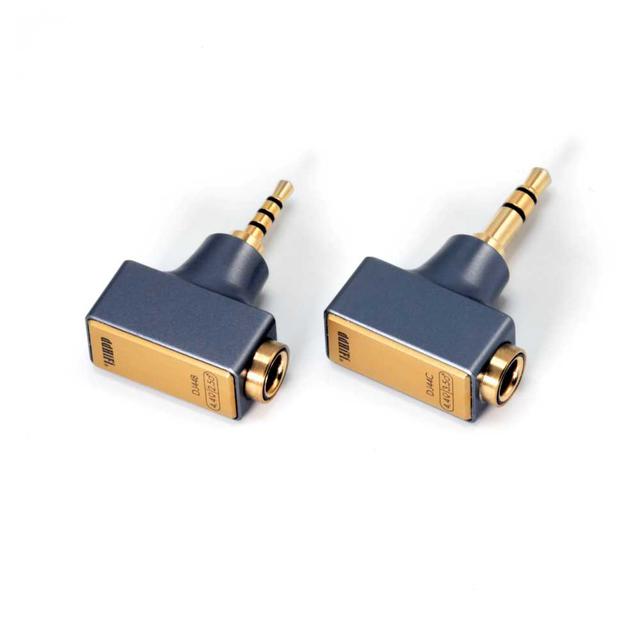 画像: 変換アダプター「DJ44B」(2.5mm)、「DJ44C」(3.5mm)