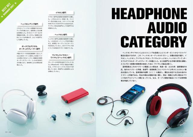 画像: ↑ポータブルオーディオを対象とするのが「ヘッドホンオーディオカテゴリー」。本当に音のいい完全ワイヤレスイヤホンがわかります