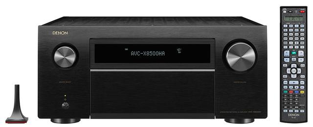 画像1: デノン一体型AVセンターに「AVC-X8500HA」が加わる。8K/60や4K/120p信号にも対応した13.2chパワーアンプ内蔵機で、6月中旬の発売予定