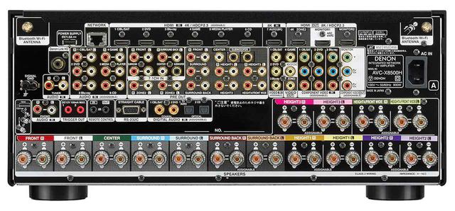 画像2: デノン一体型AVセンターに「AVC-X8500HA」が加わる。8K/60や4K/120p信号にも対応した13.2chパワーアンプ内蔵機で、6月中旬の発売予定