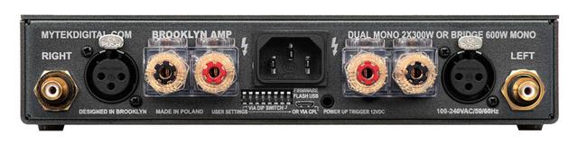画像2: Mytek Digitalのステレオパワーアンプ「Brooklyn AMP+」が本日発売。デジタルアンプモジュールに磨きをかけ、さらなる高音質を実現