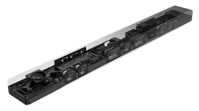 画像: 合計11基のユニットを内蔵し、本体だけで7.1.2のイマーシブオーディオが再生可能