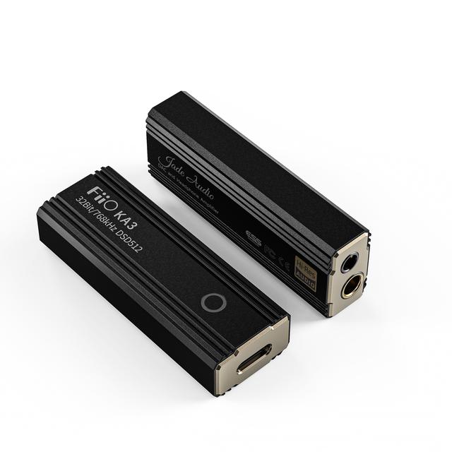 FIIO バスパワー駆動USB DAC/アンプ KA3 重さわずか17.5gのUSB DAC内蔵ヘッドホンアンプ、FiiO「KA3」が