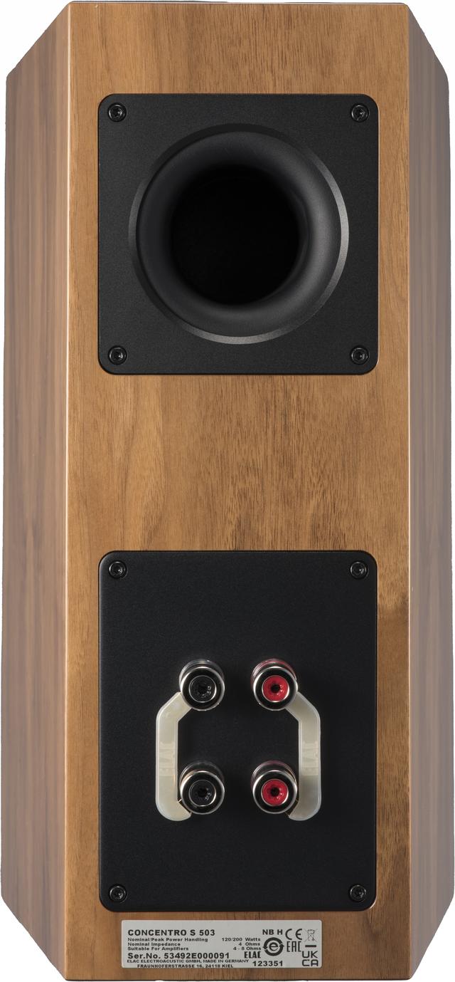 ELAC 「Concentro S503」は、JETトゥイーター搭載の同軸3ウェイ