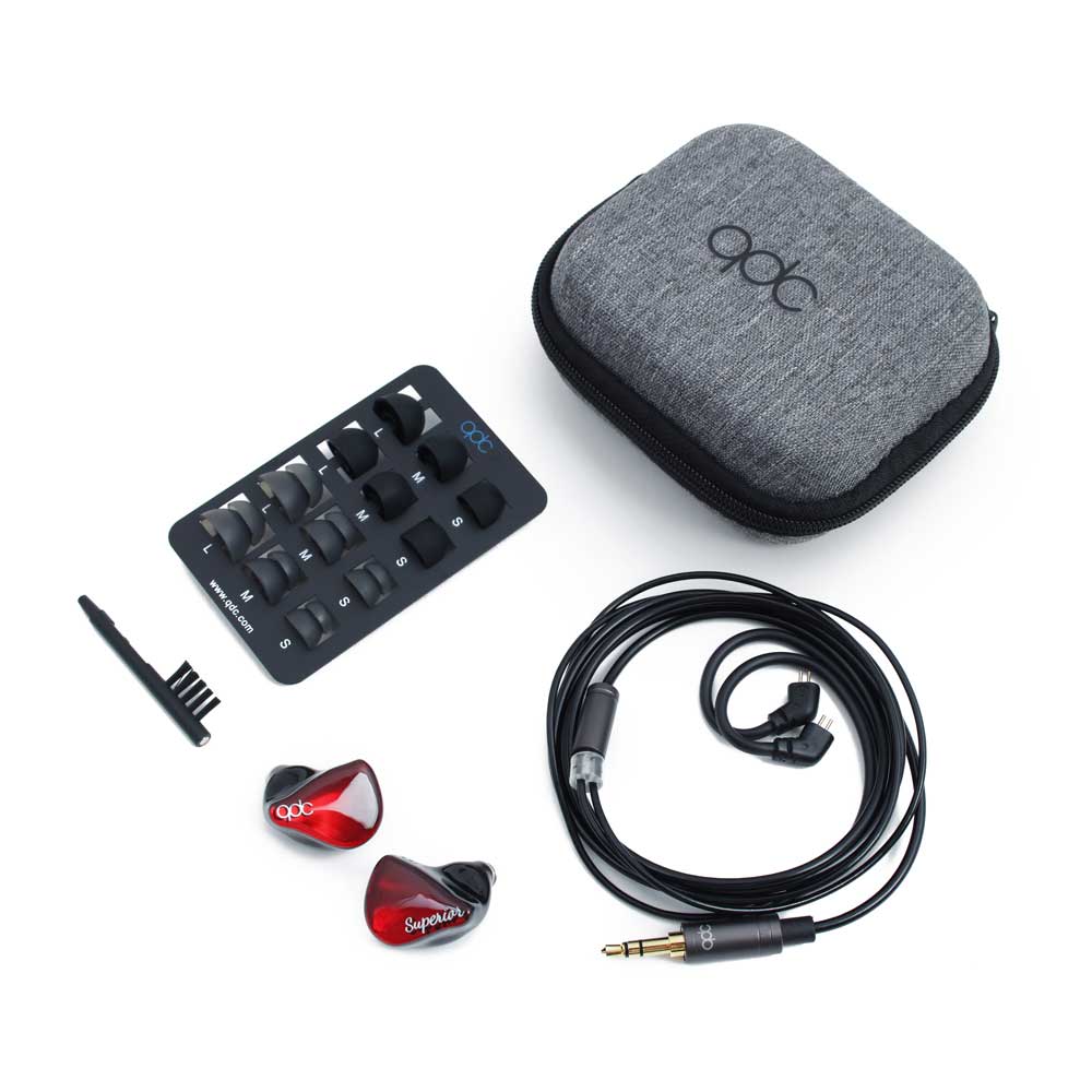 qdc SUPERIOR In-ear monitor 4.4mmリケーブル付き qdc SUPERIOR におすすめなバランスケーブル。SUPERIOR Cable