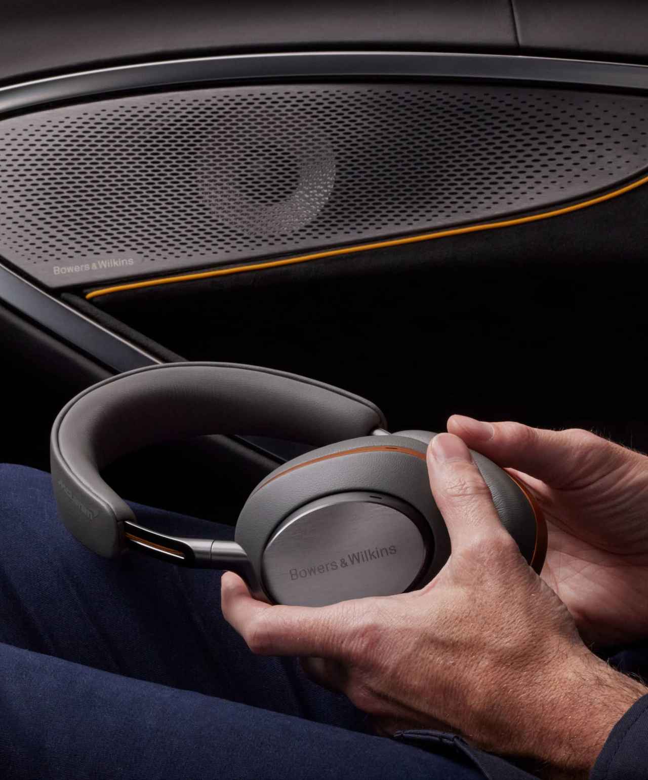 画像: Px8 McLaren Edition オーバーイヤー・ノイズキャンセリング・ヘッドフォン | Bowers & Wilkins
