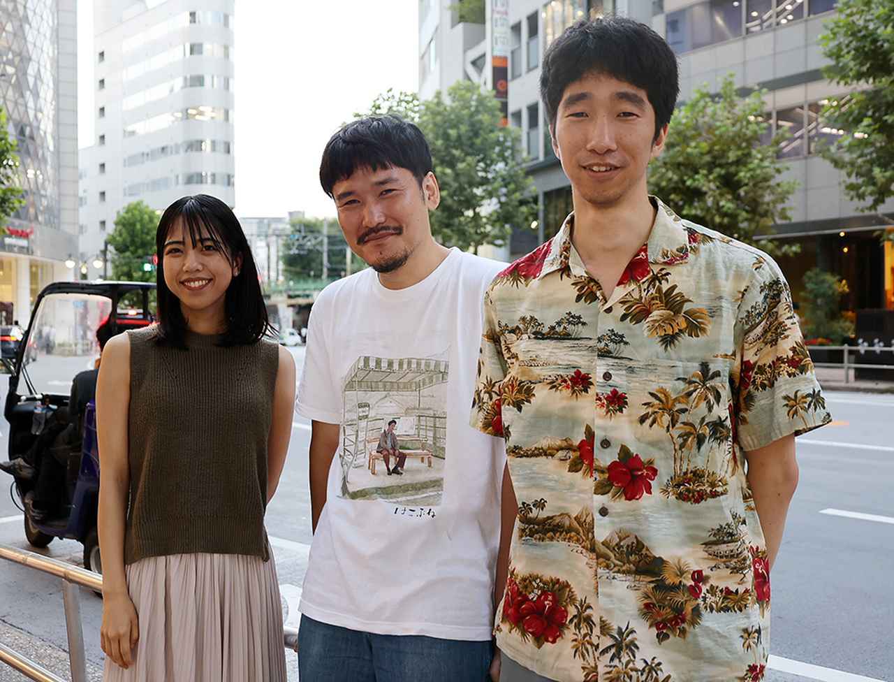 画像: ▲左から愛田天麻、大西諒監督、寺西涼