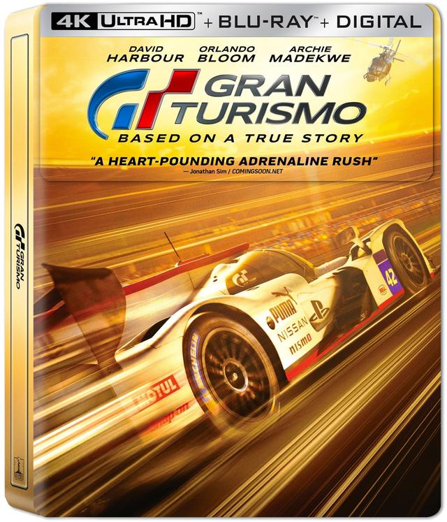話題のカーレース・アクション『グランツーリスモ』【海外盤Blu-ray