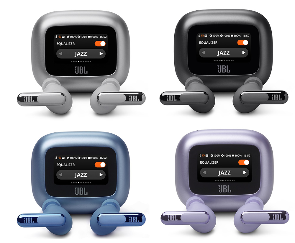 画像2: JBL、スマートディスプレイ搭載&LDACサポートの、ノイキャン対応完全ワイヤレスイヤホン「JBL LIVE BEAM 3」を6月7日に発売