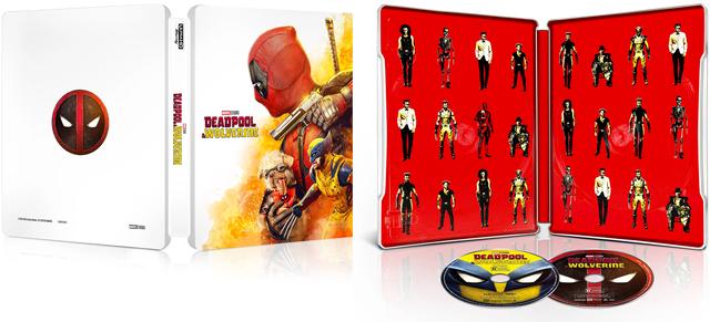 デッドプール&ウルヴァリン スチールブック (no discs) box Amazon.co.jp: 【Amazon.co.jp限定】デッドプール＆ウルヴァリン 4K
