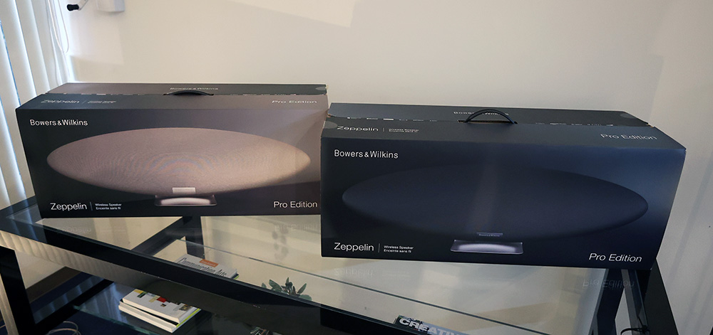 Bowers&Wilkins Pro Edition ワイヤレススピーカーグレイ B&W - Zeppelin Pro Edition/スペース・グレー（ZEPPELINPRO