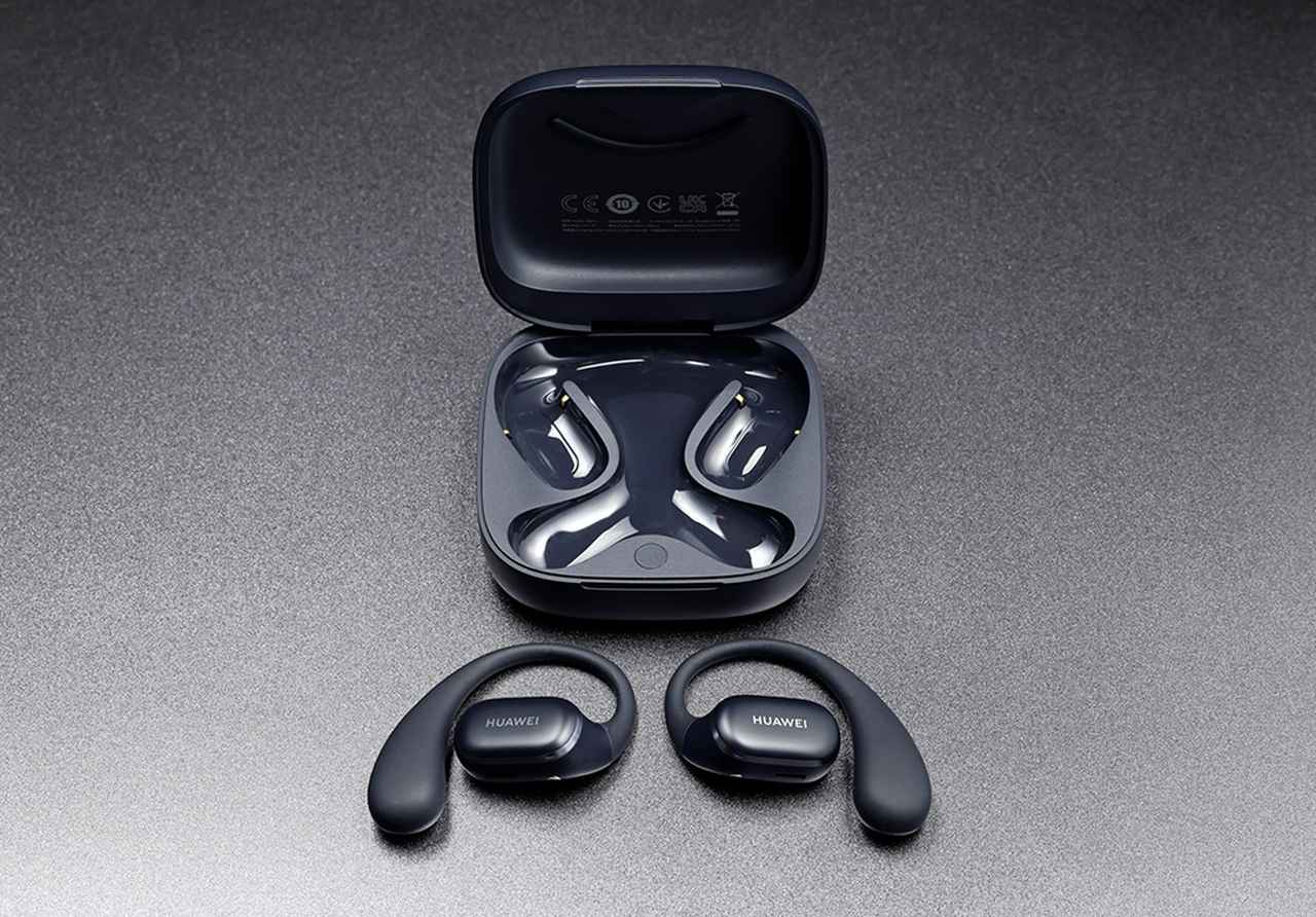 【極美品】HUAWEI FreeArc ワイヤレスイヤホン黒使用数回 PR】まるで着けていないような軽快な装着感で、安定感も抜群。自然で