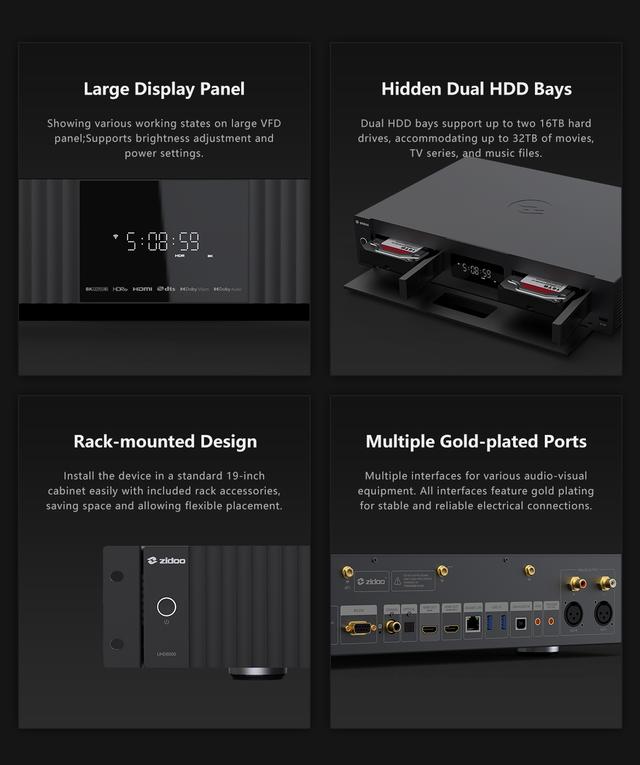 エバーソロ「DMP-A8」とジドゥ「UHD8000」が、7月1日から価格を改定