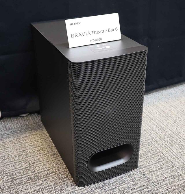 ソニー、BRAVIAテレビの音響を強化してくれるサウンドバーの新
