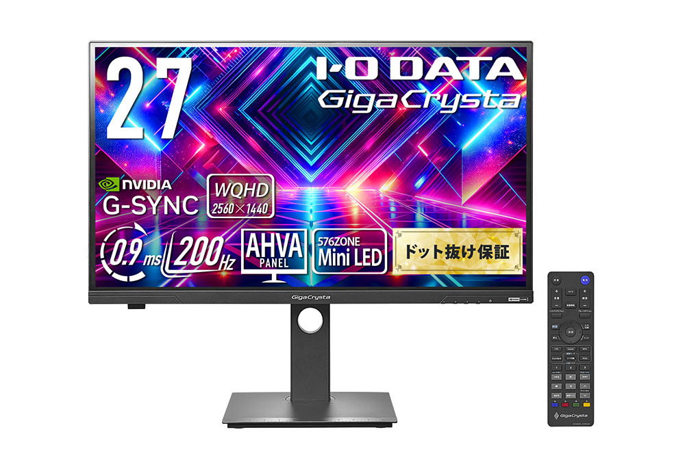 超美品 アイオーデータ ゲーミングPCモニター 27型 KH-GD271JD KH-GDQ271JA | 180Hz＆WQHD対応27型ゲーミングモニター
